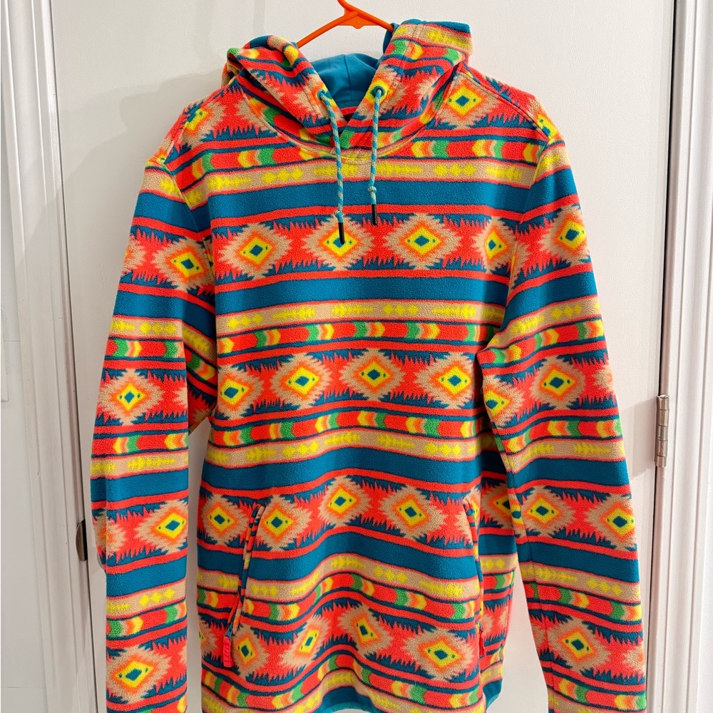 Chubbies Hoodie - Bright Aztec Pattern - Size L